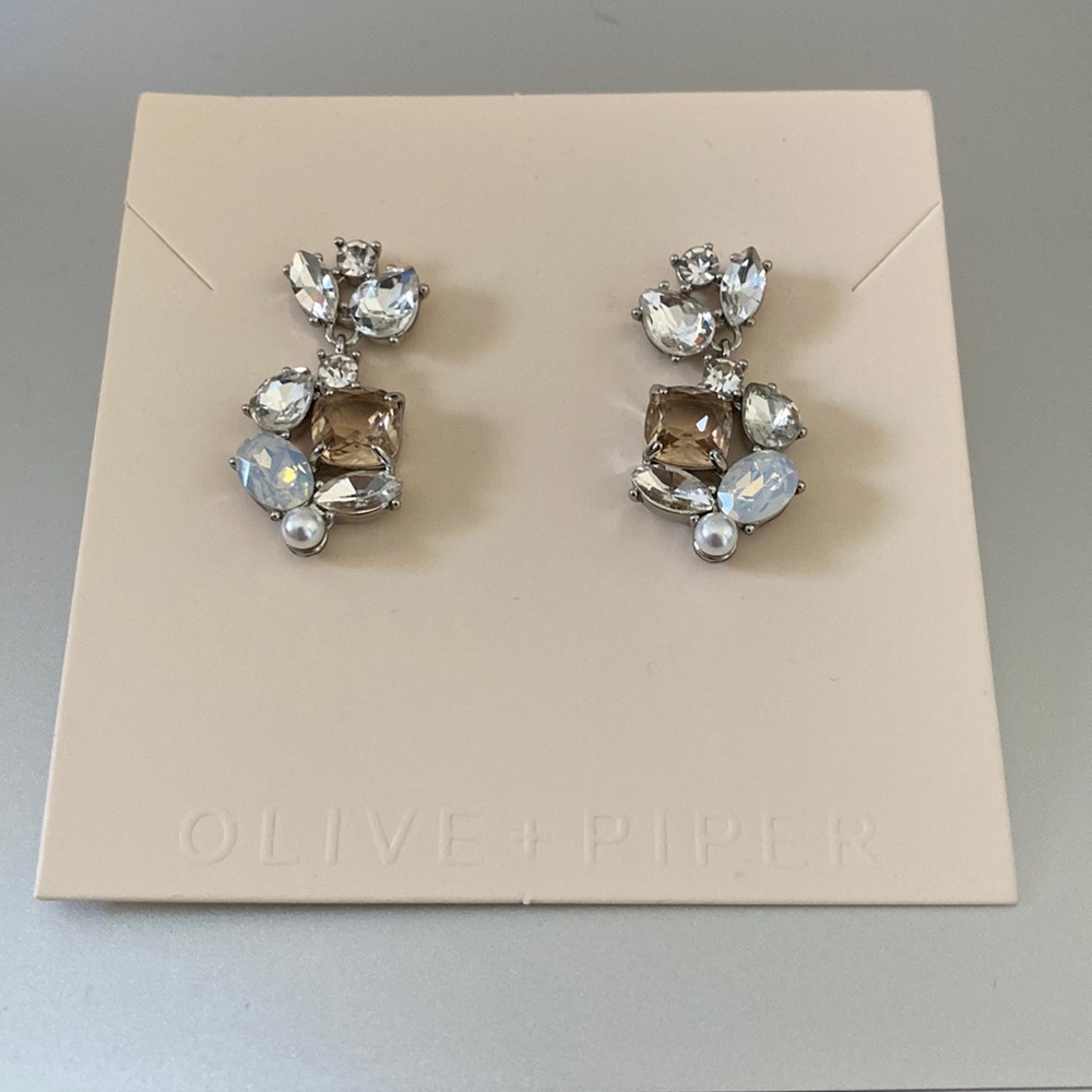 Olive + Piper Domenica Earrings - Silver